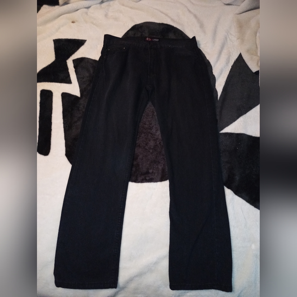 Mens black Cambridge jeans